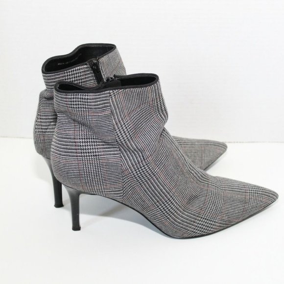 Cabi Dandy Plaid Pointed Toe Ankle Boot H12528 Booties Women's Size 11 H12528 - Picture 9 of 12